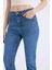 Mary Vintage Straight Fit Yüksek Bel Bilek Boy Jean Yıkamalı Pantolon E4963AX24CW 5