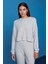 Açık Gri All Day Long Sweatshirt 1