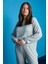 Açık Gri All Day Long Sweatshirt 4