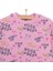 Basic Az Şardonlu Aslan Desenli Sweatshirt Kız Bebek 3
