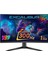 Excalibur M.E27FVC-E 27" 300HZ 1MS 400NIT Fast VA Curved HDR10 Oyuncu Monitörü 1