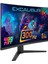 Excalibur M.E27FVC-E 27" 300HZ 1MS 400NIT Fast VA Curved HDR10 Oyuncu Monitörü 3