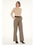 Kadın Kahverengi Pantolon (Kanvas-Chino) 50290872-VR029 3
