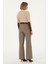 Kadın Kahverengi Pantolon (Kanvas-Chino) 50290872-VR029 4