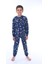 Uzay Temalı (Gezegenler-Uzay Aracı) Unisex Çocuk Pijama Takımı 1