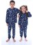 Uzay Temalı (Gezegenler-Uzay Aracı) Unisex Çocuk Pijama Takımı 4