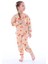 Sevimli Hayvanlar (Koala-Fil-Timsah) Unisex Yavruağzı Pijama Takımı 2