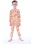 Sevimli Hayvanlar (Koala-Fil-Timsah) Unisex Yavruağzı Pijama Takımı 3