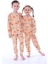 Sevimli Hayvanlar (Koala-Fil-Timsah) Unisex Yavruağzı Pijama Takımı 5