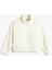 Sweatshirt Dik Yaka Yarım Fermuarlı Beli Lastikli Uzun Kollu 1