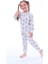 Sweet Daisy Desenli Kız Çocuk Pijama Takımı 4