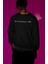 Unisex Porsche Sırt Baskılı Kapüşonsuz Sweatshirt, Oversize Araba Temalı Sweatshirt 2