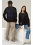 Unisex Pink Floyd Sırt Baskılı Kapüşonsuz Sweatshirt, Oversize Rock Grup Baskılı Sweatshirt 3