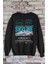Unisex Skyline Paul Walker Imza Sırt Baskılı Kapüşonsuz Sweatshirt,oversize Araba Temalı Sweatshirt 3