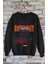 Unisex S-10 Classic Sırt Baskılı Kapüşonsuz Sweatshirt, Oversize Klasik Araba Baskılı Sweatshirt 3