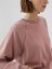 Kadın Pembe Vintage Soft Raglan Sweatshirt 3