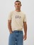 Erkek Bej Gap Logo T-Shirt 1