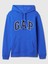 Erkek Mavi Logo Fleece Sweatshirt 2