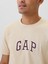 Erkek Bej Gap Logo T-Shirt 3