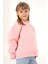 Kız Çocuk Pudra Sweatshirt 50297438-VR042 2