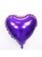 Kalp Balon Folyo Mor 45 cm 18 Inç (4767) - NEF4272-6369 1