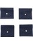 Kadife (Süet) Zarf Kese Lacivert 10 Adet 8X10 Boy Takı, Altın Kesesi (Çıtçıtlı) 5