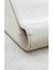 Sateen Lüks Koleksiyonu Kolay Kullanımlı Sık Dokuma Modern Halı STLUX01 Krem 4