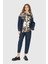 Animal Print Garnili Jean Ceket 1