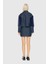 Trok ve Peluş Detayli Jean Ceket 3