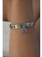Çelik Italyan Charm Bileklik ve Tekli Stitch Gümüş Ayarlanabilir Italyan Charm Çelik Bileklik 18CM 1