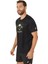 Fujitrail Erkek Siyah Günlük Stil T-Shirt 2011C981-002 4