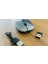 Slim GRİ RENK CHARGİNG WIRELESS MOUSE ŞARJ EDİLEBİLİR KENDİNDEN PİLLİ MAUS 5