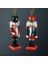 New Year 2 Parça Nutcracker 12 cm 2