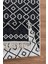 Arya Vl Çift Taraflı,katlanabilir,yıkanabilir, Pamuk Salon,oturma Odası,balkon Kilim Kremantrasit3 80 x 150 cm 1