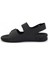 2100-1200-4 Tam Anatomik Unisex Hac ve Umre Için Dikişsiz Sandalet - NKT02100-SIYAH-44 5