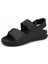 2100-1200-4 Tam Anatomik Unisex Hac ve Umre Için Dikişsiz Sandalet - NKT02100-SIYAH-43 4