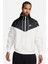 Windrunner Full Zip Jacket Kapüşonlu Erkek Ceket Rüzgarlık Siyah Krem 1
