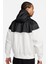 Windrunner Full Zip Jacket Kapüşonlu Erkek Ceket Rüzgarlık Siyah Krem 2