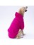 Pembe Fuşya Kanguru Cepli Orta Büyük Irk Köpek Hoodie- Sweatshirt Büyük Köpek Kıyafeti(18-40 kg Aralığı Orta Büyük Irklar ) 1