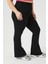 F21 Plus Size Active Dikişsiz Flare Tayt 5