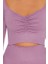 F21 Active Uzun Kollu Crop Tişört 3
