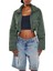 Kapitone Crop Bomber Ceket 2