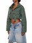 Kapitone Crop Bomber Ceket 5