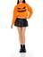 F21 Pumpkin Face Baskılı Kazak 2