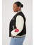 F21 Plus Size Varsity Bomber Ceket 4