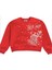 Kız Çocuk Şardonlu Kumaş Incili Kardan Adam Sweatshirt 1