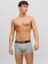 Jacanthony Erkek 3 Lü Set Siyah Boxer 12160750 Siyah Gri Laci 3 Renk V1 2