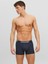 Jacanthony Erkek 3 Lü Set Siyah Boxer 12160750 Siyah Gri Laci 3 Renk V1 3