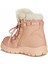946.B20K.222-114 Kappa Kürklü Fermuarlı Pudra Kız Çocuk Bot 3