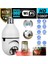 Wi-fi Panoramik Kamera 360 Derece Kablosuz Kamera (4767) - NEF3386-9610 3